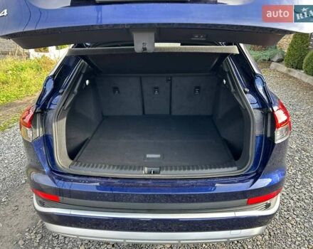 Синий Ауди Q4 Sportback e-tron, объемом двигателя 0 л и пробегом 19 тыс. км за 37999 $, фото 19 на Automoto.ua