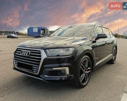 Черный Ауди Q7 e-tron, объемом двигателя 3 л и пробегом 223 тыс. км за 39888 $, фото 12 на Automoto.ua