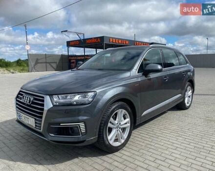 Серый Ауди Q7 e-tron, объемом двигателя 3 л и пробегом 313 тыс. км за 39900 $, фото 55 на Automoto.ua