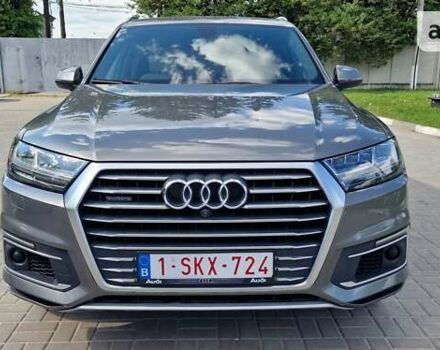 Серый Ауди Q7 e-tron, объемом двигателя 3 л и пробегом 149 тыс. км за 48800 $, фото 6 на Automoto.ua