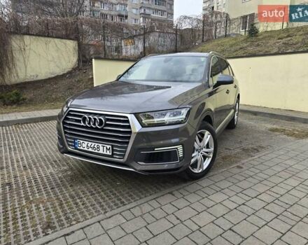 Серый Ауди Q7 e-tron, объемом двигателя 3 л и пробегом 208 тыс. км за 43500 $, фото 1 на Automoto.ua