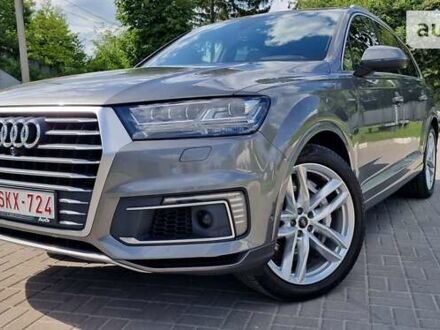 Сірий Ауді Q7 e-tron, об'ємом двигуна 3 л та пробігом 149 тис. км за 48800 $, фото 1 на Automoto.ua