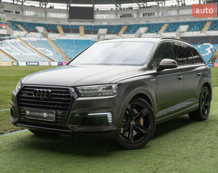 Синий Ауди Q7 e-tron, объемом двигателя 2.97 л и пробегом 153 тыс. км за 39900 $, фото 11 на Automoto.ua