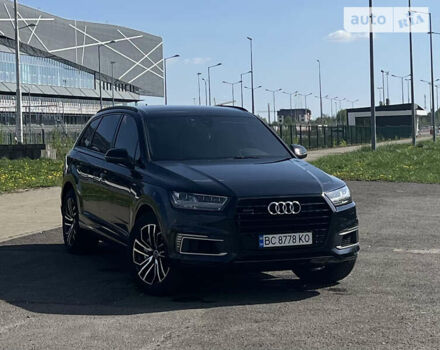 Синий Ауди Q7 e-tron, объемом двигателя 2.97 л и пробегом 243 тыс. км за 41900 $, фото 1 на Automoto.ua