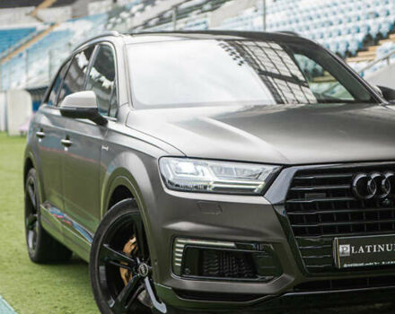 Синій Ауді Q7 e-tron, об'ємом двигуна 2.97 л та пробігом 153 тис. км за 37900 $, фото 1 на Automoto.ua