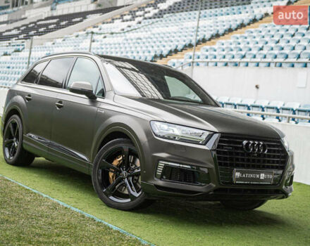 Синій Ауді Q7 e-tron, об'ємом двигуна 2.97 л та пробігом 153 тис. км за 37900 $, фото 5 на Automoto.ua