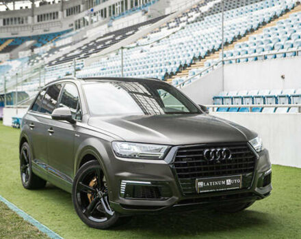 Синій Ауді Q7 e-tron, об'ємом двигуна 2.97 л та пробігом 153 тис. км за 37900 $, фото 7 на Automoto.ua