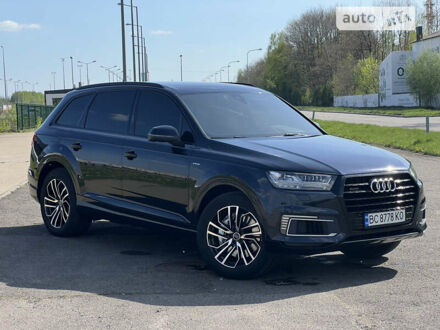 Синий Ауди Q7 e-tron, объемом двигателя 2.97 л и пробегом 243 тыс. км за 41900 $, фото 1 на Automoto.ua