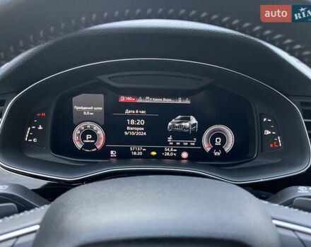 Белый Ауди Q8, объемом двигателя 3 л и пробегом 57 тыс. км за 49000 $, фото 22 на Automoto.ua