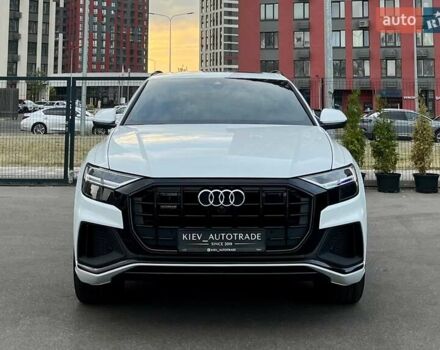 Белый Ауди Q8, объемом двигателя 3 л и пробегом 57 тыс. км за 49000 $, фото 1 на Automoto.ua