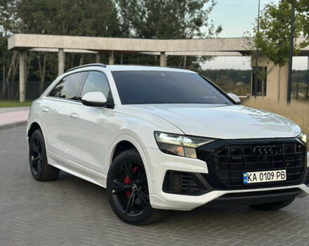 Белый Ауди Q8, объемом двигателя 3 л и пробегом 95 тыс. км за 47000 $, фото 1 на Automoto.ua