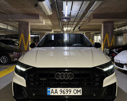 Белый Ауди Q8, объемом двигателя 3 л и пробегом 88 тыс. км за 55000 $, фото 1 на Automoto.ua