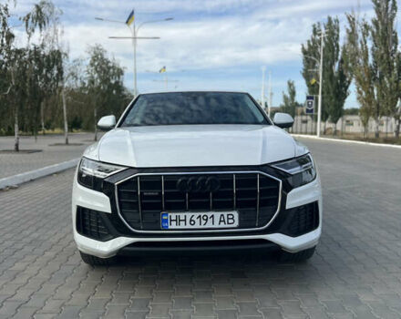 Белый Ауди Q8, объемом двигателя 2.97 л и пробегом 95 тыс. км за 63700 $, фото 1 на Automoto.ua