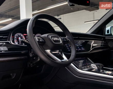 Белый Ауди Q8, объемом двигателя 3 л и пробегом 18 тыс. км за 58999 $, фото 19 на Automoto.ua