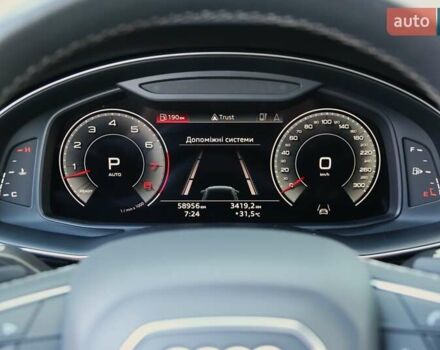 Белый Ауди Q8, объемом двигателя 3 л и пробегом 58 тыс. км за 63900 $, фото 18 на Automoto.ua