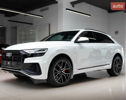 Белый Ауди Q8, объемом двигателя 3 л и пробегом 18 тыс. км за 58999 $, фото 3 на Automoto.ua