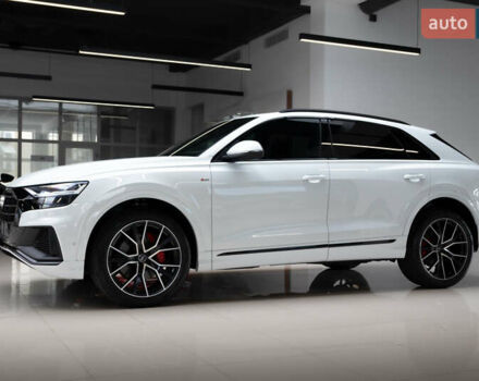 Белый Ауди Q8, объемом двигателя 3 л и пробегом 18 тыс. км за 58999 $, фото 4 на Automoto.ua
