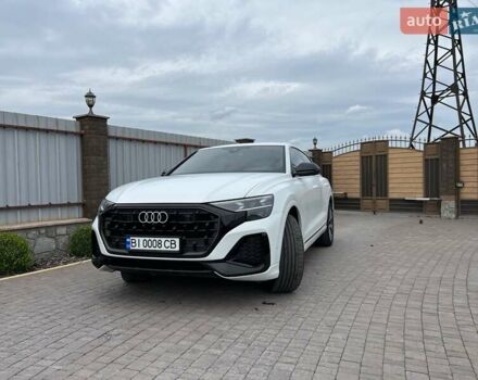 Белый Ауди Q8, объемом двигателя 2.97 л и пробегом 19 тыс. км за 90000 $, фото 1 на Automoto.ua