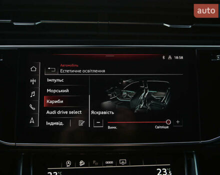 Белый Ауди Q8, объемом двигателя 2.97 л и пробегом 1 тыс. км за 93999 $, фото 56 на Automoto.ua