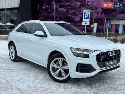 Белый Ауди Q8, объемом двигателя 3 л и пробегом 78 тыс. км за 47990 $, фото 1 на Automoto.ua