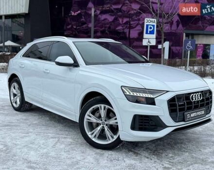 Белый Ауди Q8, объемом двигателя 3 л и пробегом 78 тыс. км за 47990 $, фото 1 на Automoto.ua