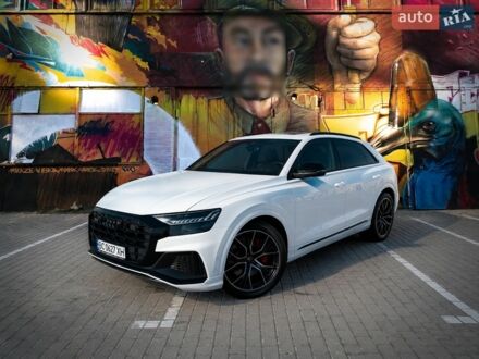 Білий Ауді Q8, об'ємом двигуна 3 л та пробігом 65 тис. км за 51000 $, фото 1 на Automoto.ua