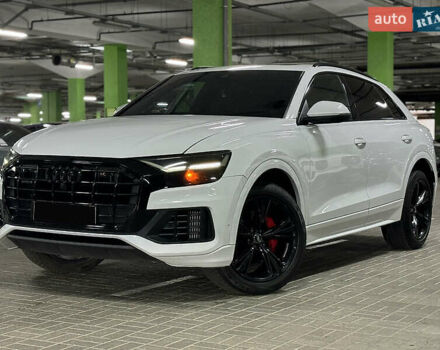 Белый Ауди Q8, объемом двигателя 3 л и пробегом 87 тыс. км за 46000 $, фото 1 на Automoto.ua