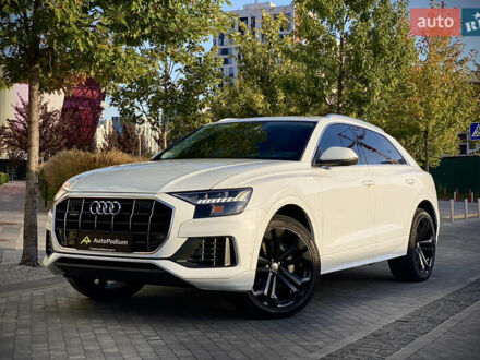 Белый Ауди Q8, объемом двигателя 3 л и пробегом 106 тыс. км за 46990 $, фото 1 на Automoto.ua