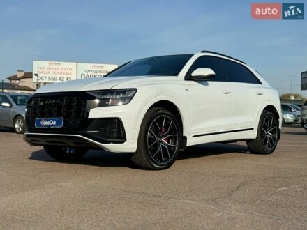 Белый Ауди Q8, объемом двигателя 3 л и пробегом 98 тыс. км за 52000 $, фото 1 на Automoto.ua