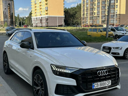 Белый Ауди Q8, объемом двигателя 3 л и пробегом 74 тыс. км за 78200 $, фото 1 на Automoto.ua