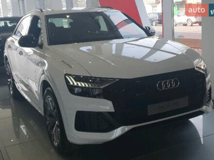 Ауди Q8 2020 в Одессе на Automoto.ua Белый Ауди Q8, объемом двигателя 3 л и пробегом 1 тыс. км за 93000 $, фото 1 на Automoto.ua