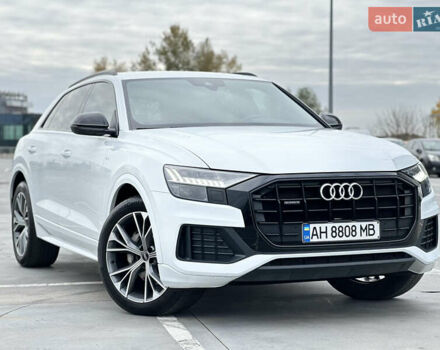 Белый Ауди Q8, объемом двигателя 2.97 л и пробегом 65 тыс. км за 65000 $, фото 1 на Automoto.ua