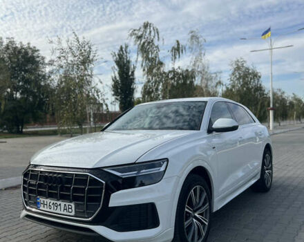 Белый Ауди Q8, объемом двигателя 2.97 л и пробегом 95 тыс. км за 63700 $, фото 1 на Automoto.ua