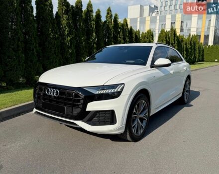 Белый Ауди Q8, объемом двигателя 2.97 л и пробегом 43 тыс. км за 72500 $, фото 1 на Automoto.ua