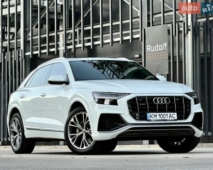 Белый Ауди Q8, объемом двигателя 3 л и пробегом 98 тыс. км за 55000 $, фото 1 на Automoto.ua