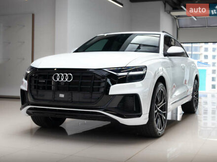 Ауді Q8 2022 у Хмельницькому на Automoto.ua Білий Ауді Q8, об'ємом двигуна 3 л та пробігом 18 тис. км за 60999 $, фото 1 на Automoto.ua
