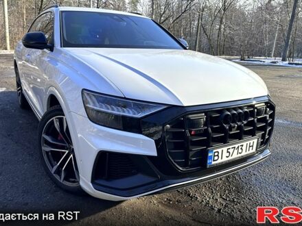 Ауди Q8 2022 в Киеве на Automoto.ua Белый Ауди Q8, объемом двигателя 4 л и пробегом 27 тыс. км за 94750 $, фото 1 на Automoto.ua