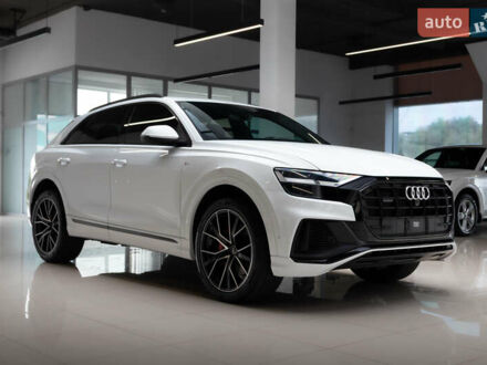 Ауди Q8 2022 в Хмельницком на Automoto.ua Белый Ауди Q8, объемом двигателя 3 л и пробегом 18 тыс. км за 58999 $, фото 1 на Automoto.ua