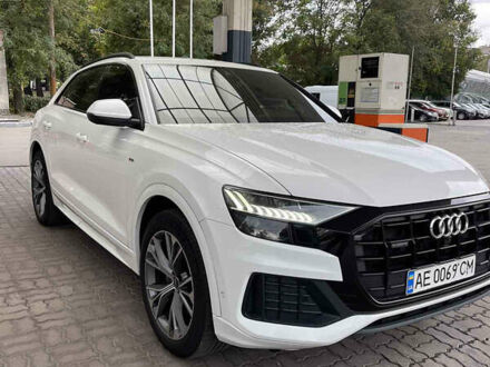 Ауди Q8 2022 в Днепре (Днепропетровске) на Automoto.ua Белый Ауди Q8, объемом двигателя 3 л и пробегом 88 тыс. км за 84900 $, фото 1 на Automoto.ua