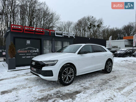 Белый Ауди Q8, объемом двигателя 2.97 л и пробегом 42 тыс. км за 84900 $, фото 1 на Automoto.ua