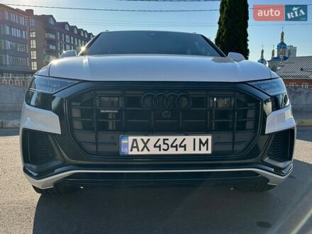 Белый Ауди Q8, объемом двигателя 3 л и пробегом 37 тыс. км за 71000 $, фото 1 на Automoto.ua