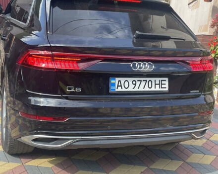 Черный Ауди Q8, объемом двигателя 3 л и пробегом 93 тыс. км за 53000 $, фото 2 на Automoto.ua
