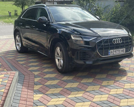 Черный Ауди Q8, объемом двигателя 3 л и пробегом 93 тыс. км за 53000 $, фото 3 на Automoto.ua