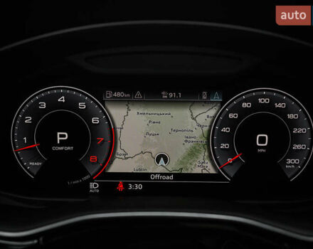 Черный Ауди Q8, объемом двигателя 3 л и пробегом 126 тыс. км за 49900 $, фото 63 на Automoto.ua