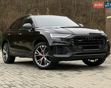 Черный Ауди Q8, объемом двигателя 3 л и пробегом 53 тыс. км за 48500 $, фото 69 на Automoto.ua