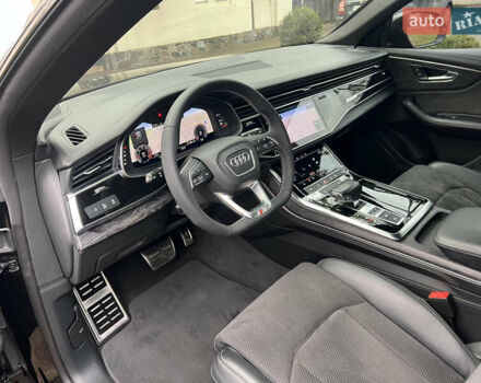 Черный Ауди Q8, объемом двигателя 3 л и пробегом 92 тыс. км за 63900 $, фото 63 на Automoto.ua