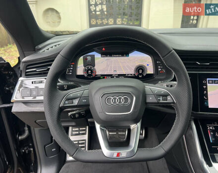 Черный Ауди Q8, объемом двигателя 3 л и пробегом 92 тыс. км за 63900 $, фото 83 на Automoto.ua