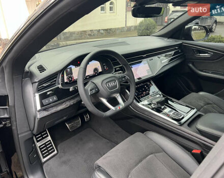 Черный Ауди Q8, объемом двигателя 3 л и пробегом 92 тыс. км за 63900 $, фото 58 на Automoto.ua