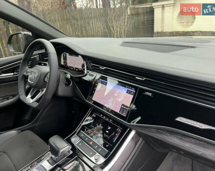 Черный Ауди Q8, объемом двигателя 3 л и пробегом 92 тыс. км за 63900 $, фото 135 на Automoto.ua