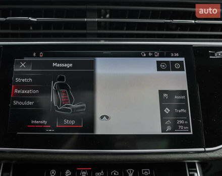 Черный Ауди Q8, объемом двигателя 3 л и пробегом 126 тыс. км за 49900 $, фото 94 на Automoto.ua